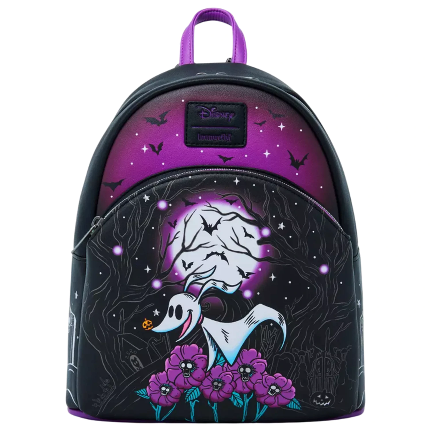 Loungefly The Nightmare Before Christmas Zero Moon Doodle rucsac poza produsului