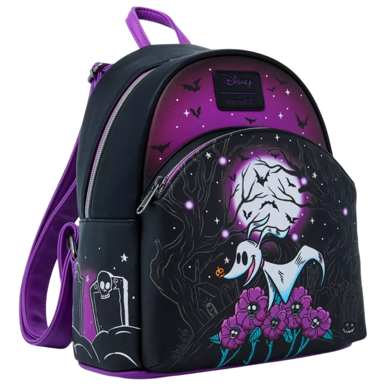 Loungefly The Nightmare Before Christmas Zero Moon Doodle rucsac poza produsului