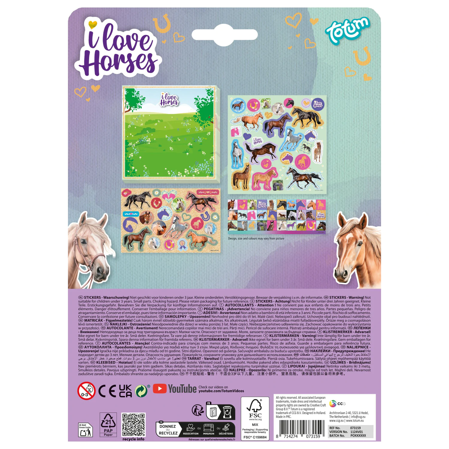 Set de stickere pentru Echitatie poza produsului