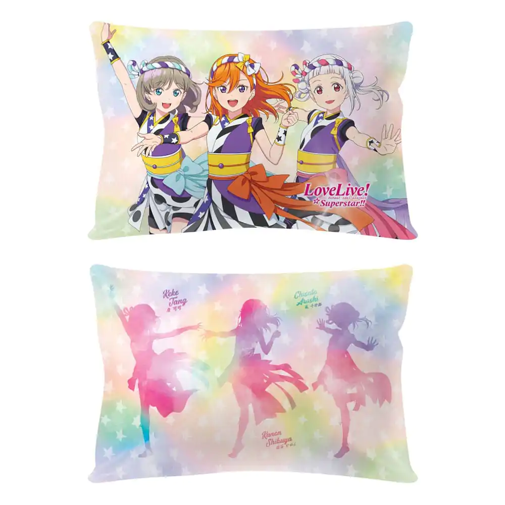 Love Live! Superstar!! Pernă Kissen Keke, Kanon, Chisato 50 x 35 cm poza produsului