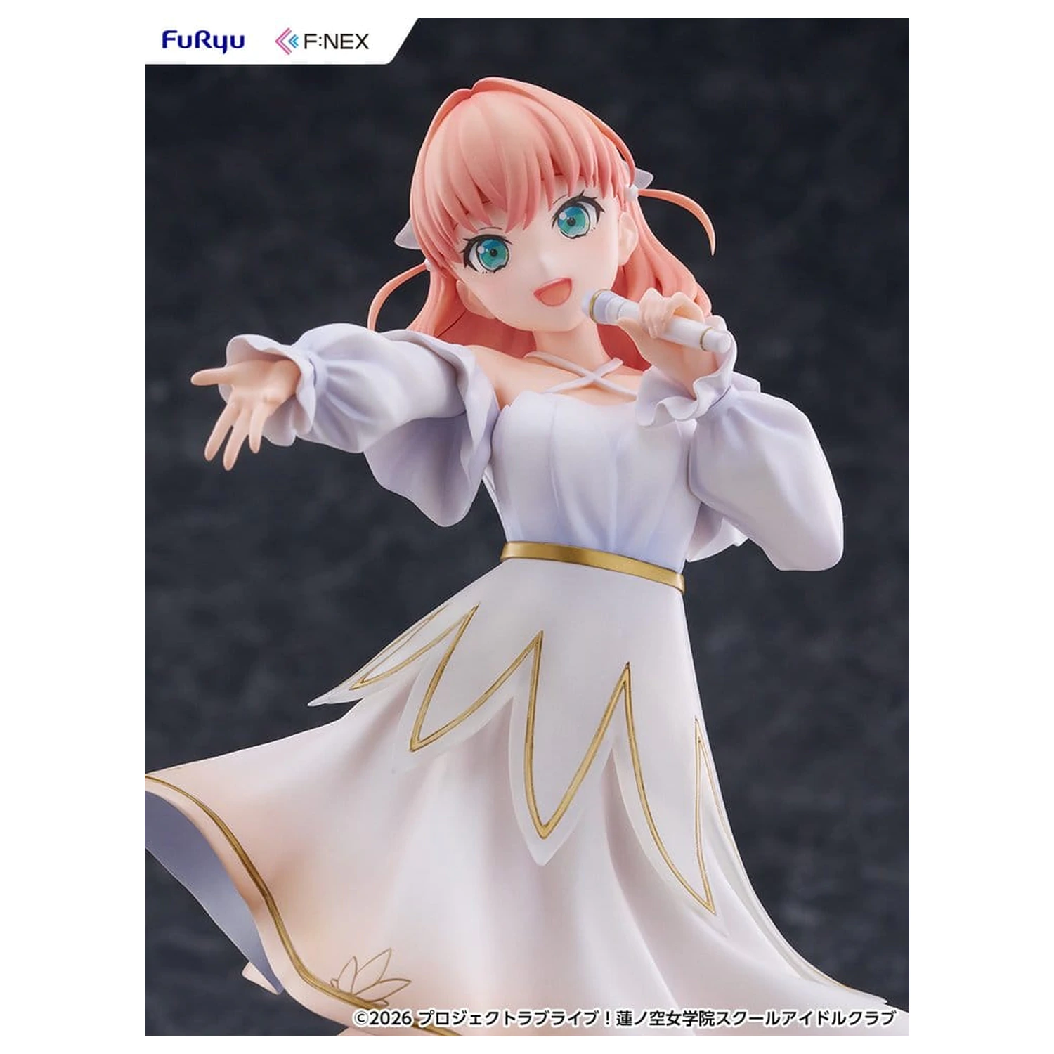 Lovelive! F:NEX Figurină PVC 1/7 Kaho Hinoshita 22 cm poza produsului
