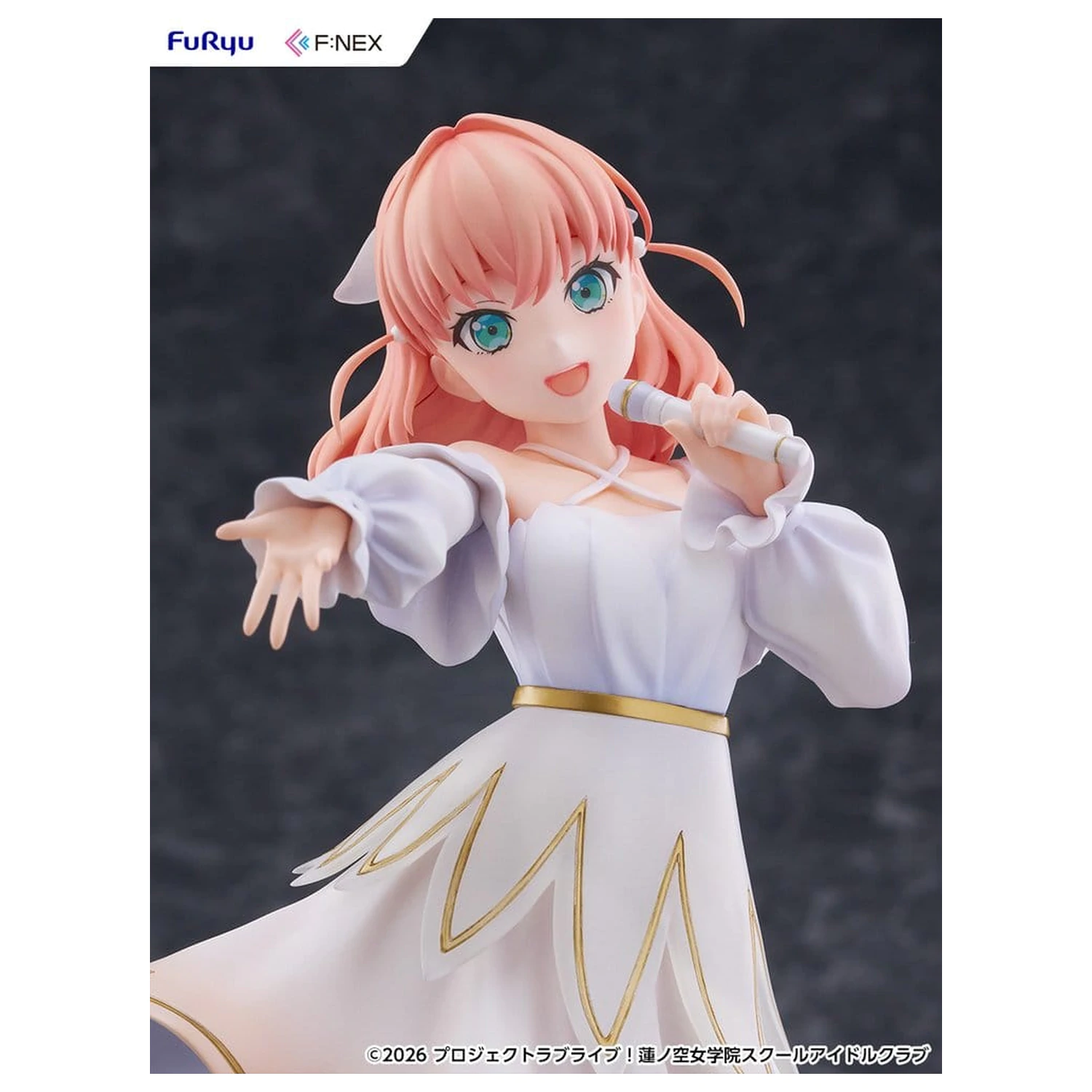 Lovelive! F:NEX Figurină PVC 1/7 Kaho Hinoshita 22 cm poza produsului