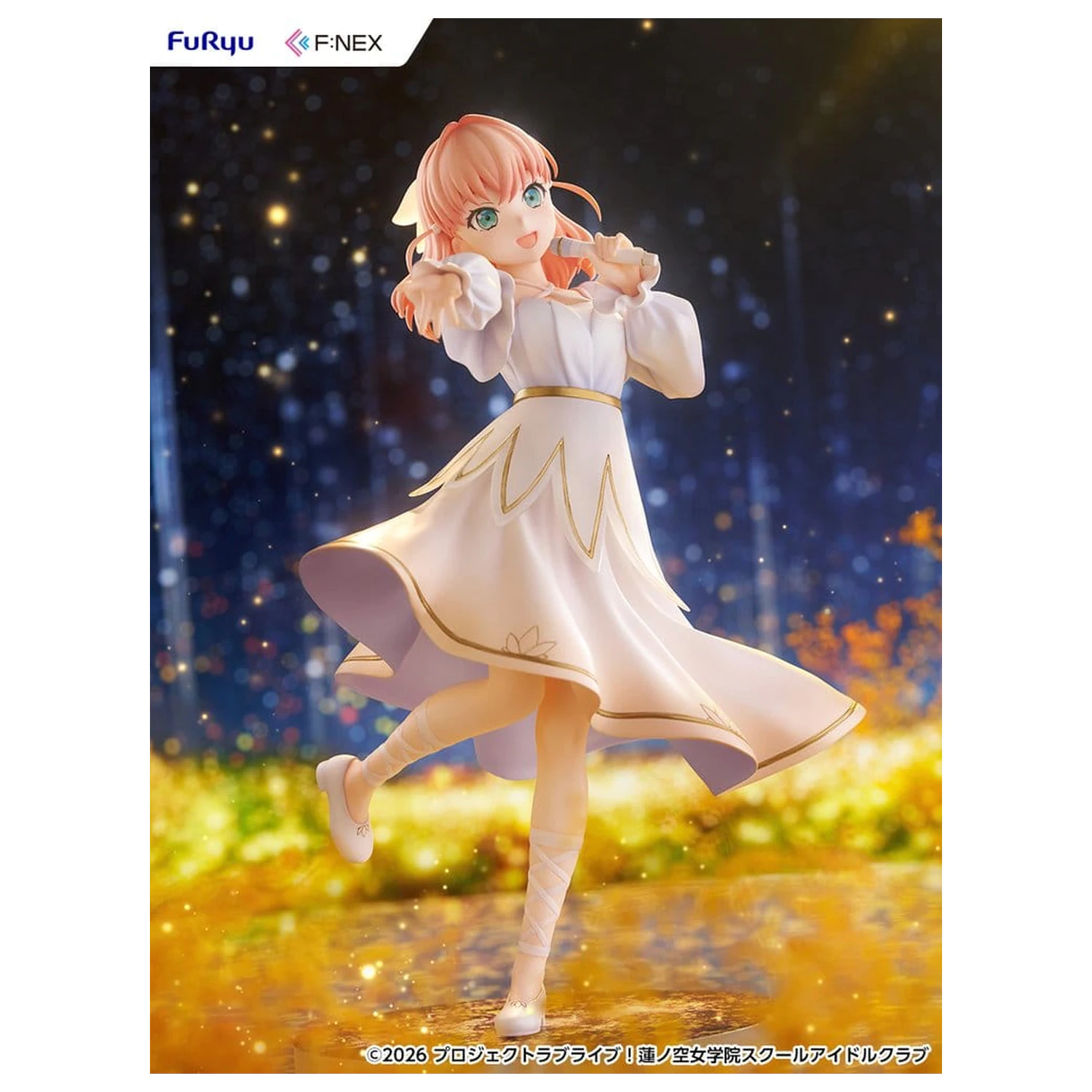 Lovelive! F:NEX Figurină PVC 1/7 Kaho Hinoshita 22 cm poza produsului