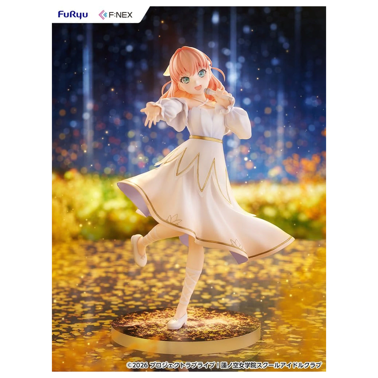 Lovelive! F:NEX Figurină PVC 1/7 Kaho Hinoshita 22 cm poza produsului