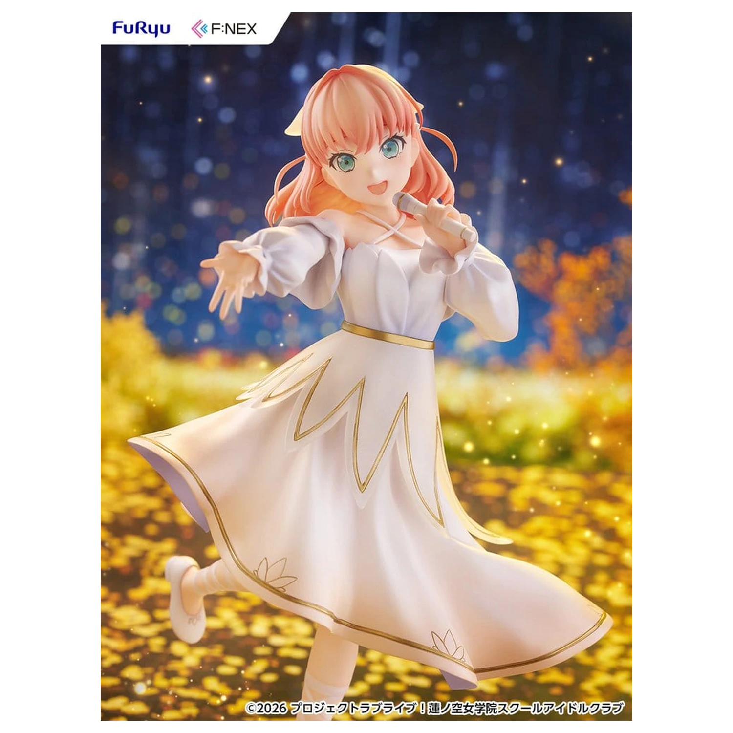 Lovelive! F:NEX Figurină PVC 1/7 Kaho Hinoshita 22 cm poza produsului