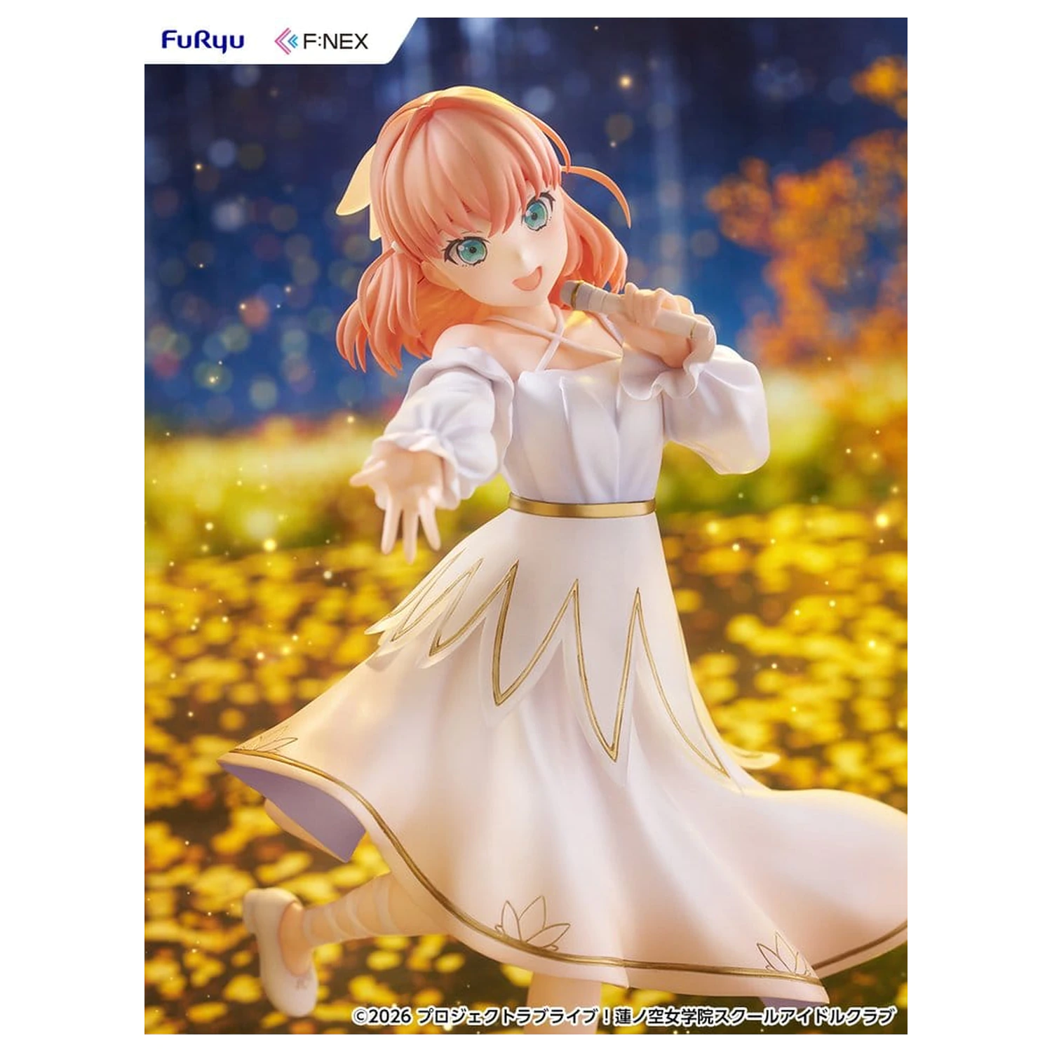 Lovelive! F:NEX Figurină PVC 1/7 Kaho Hinoshita 22 cm poza produsului
