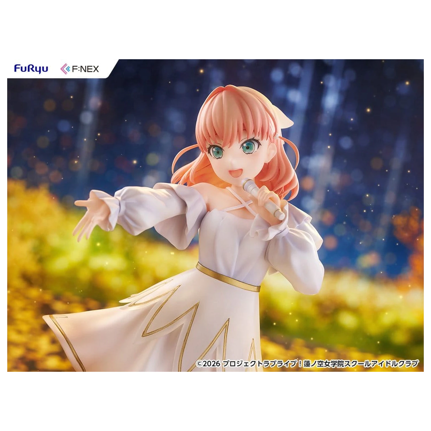 Lovelive! F:NEX Figurină PVC 1/7 Kaho Hinoshita 22 cm poza produsului