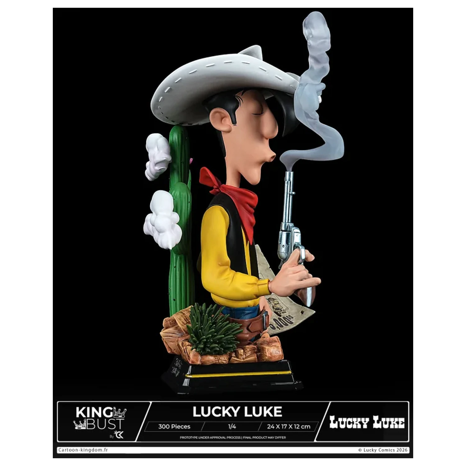 Bust Lucky Luke King 1/4 24 cm poza produsului