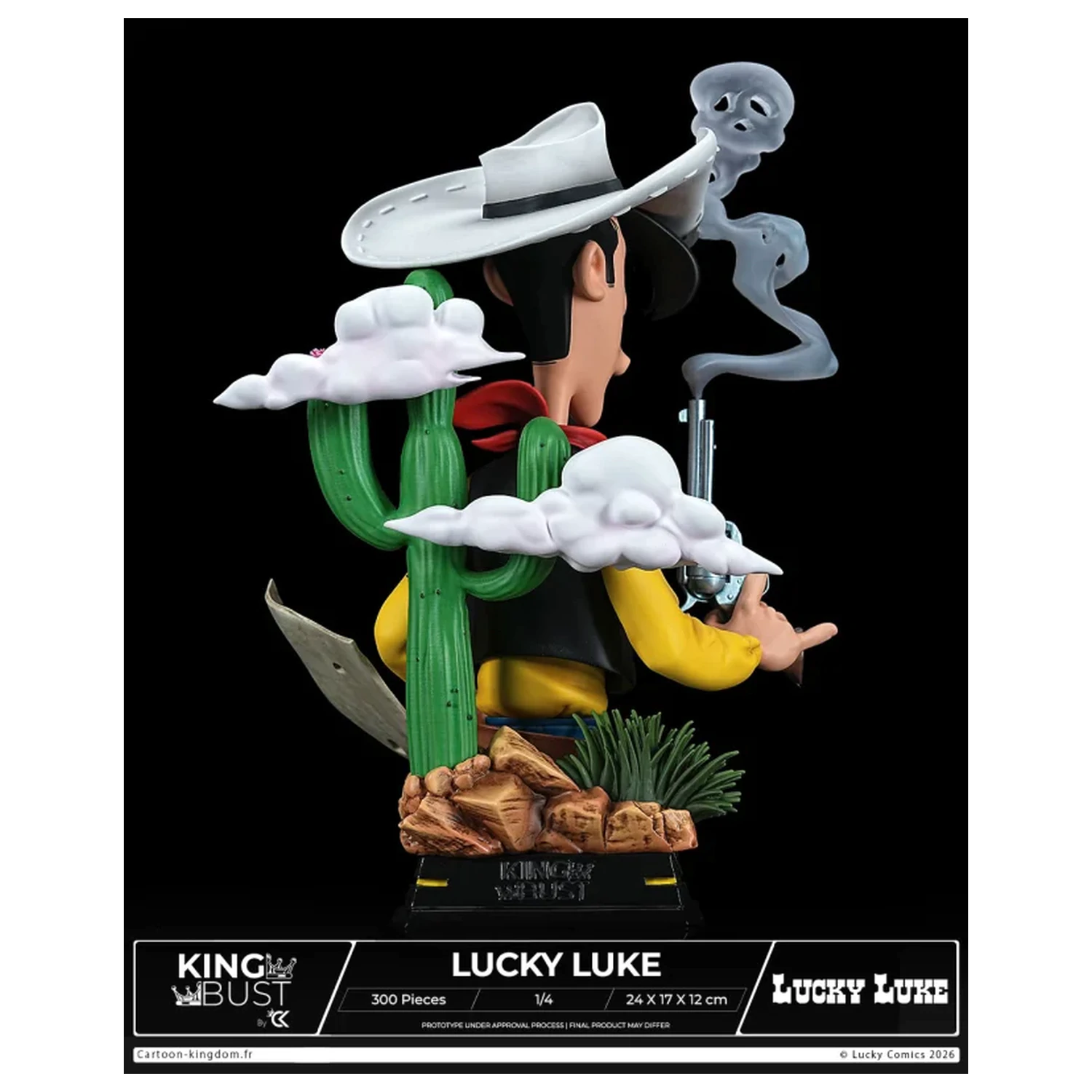 Bust Lucky Luke King 1/4 24 cm poza produsului