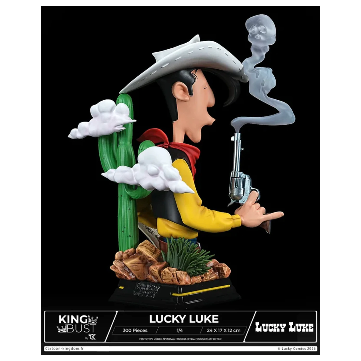 Bust Lucky Luke King 1/4 24 cm poza produsului