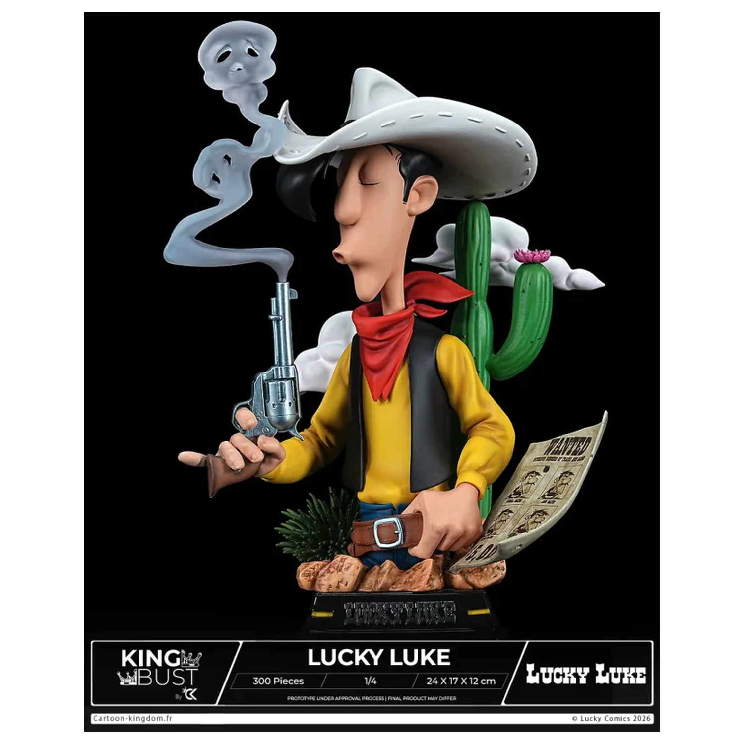 Bust Lucky Luke King 1/4 24 cm poza produsului