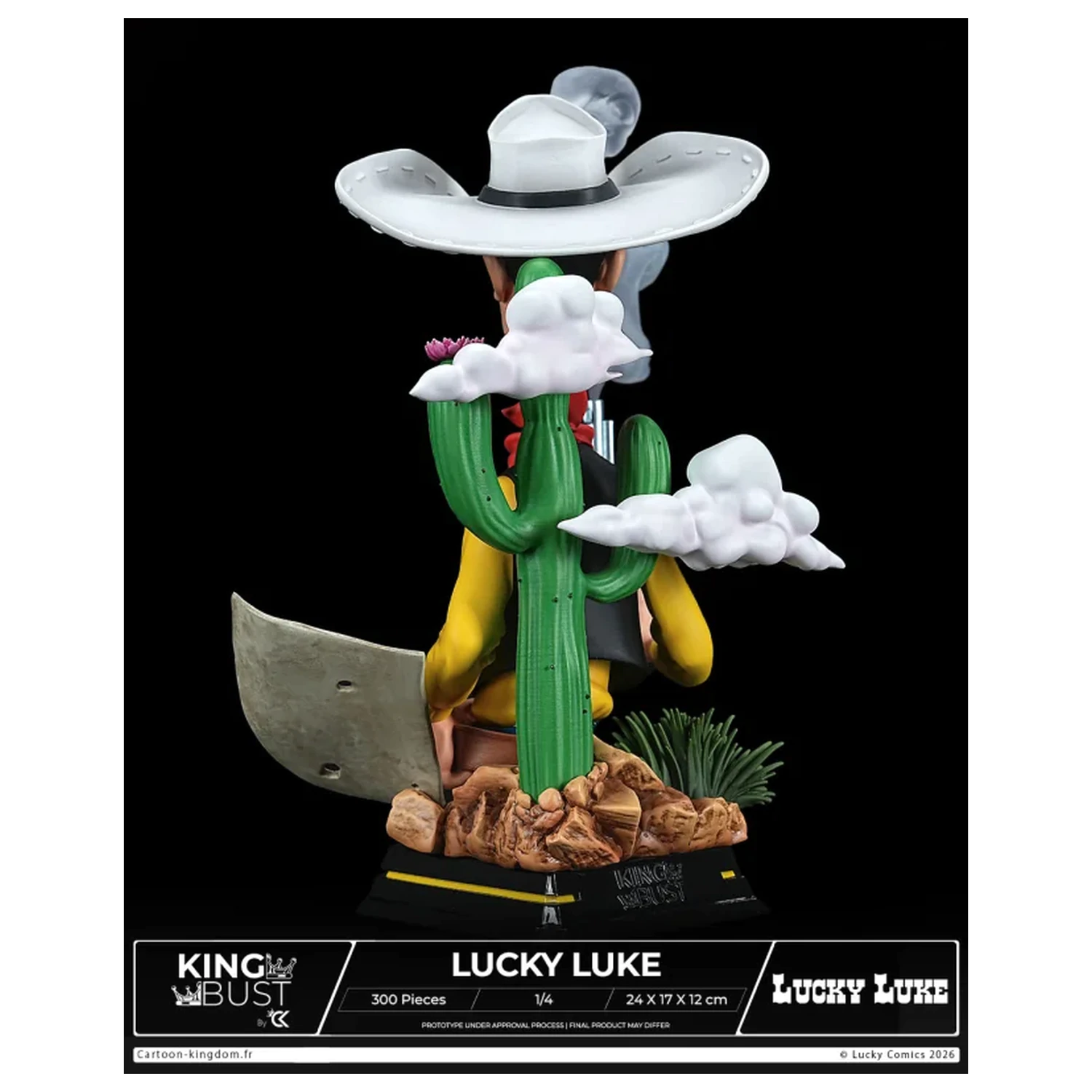 Bust Lucky Luke King 1/4 24 cm poza produsului
