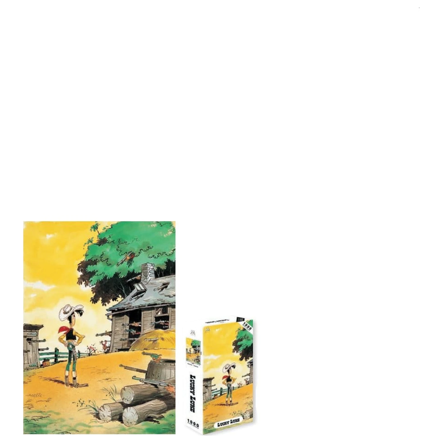 Lucky Luke puzzle (1000 piese) poza produsului
