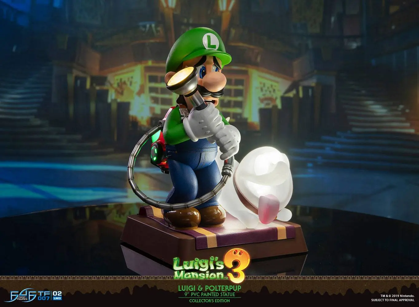 Luigi's Mansion 3 Statueta din PVC Luigi si Polterpup Colectia de Colectie 23 cm poza produsului