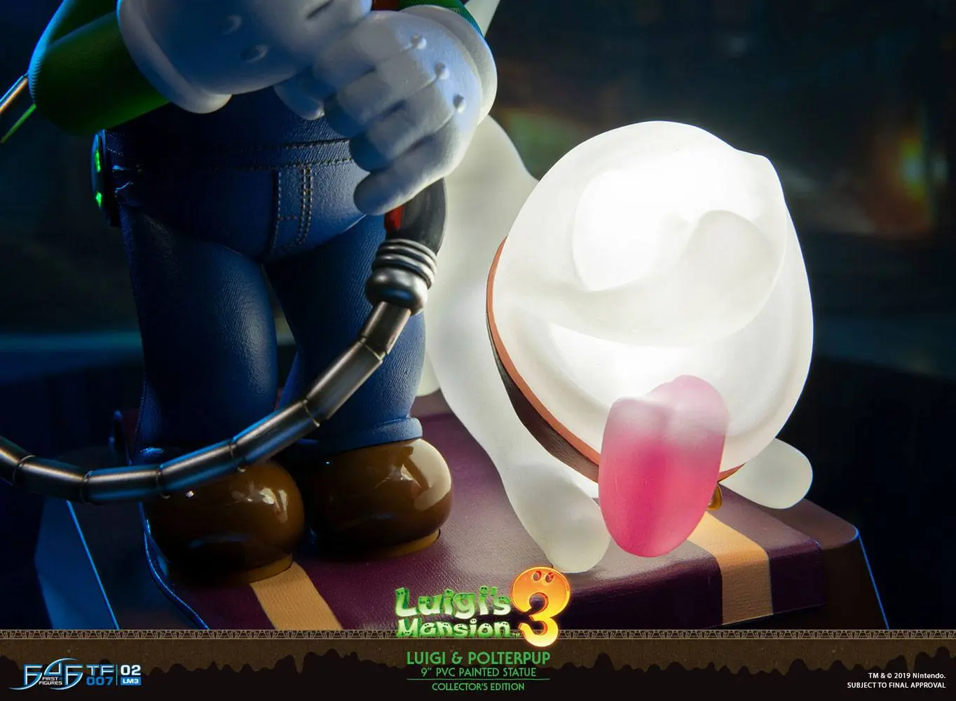 Luigi's Mansion 3 Statueta din PVC Luigi si Polterpup Colectia de Colectie 23 cm poza produsului