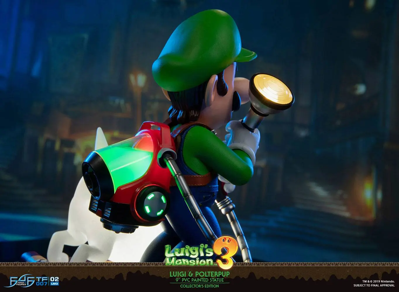 Luigi's Mansion 3 Statueta din PVC Luigi si Polterpup Colectia de Colectie 23 cm poza produsului