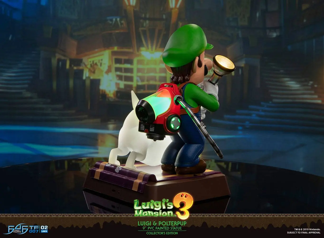 Luigi's Mansion 3 Statueta din PVC Luigi si Polterpup Colectia de Colectie 23 cm poza produsului