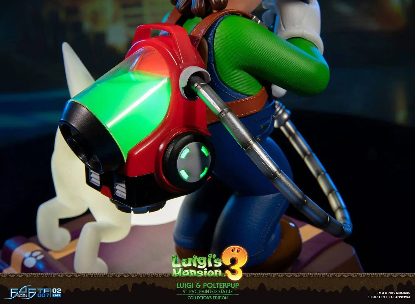 Luigi's Mansion 3 Statueta din PVC Luigi si Polterpup Colectia de Colectie 23 cm poza produsului