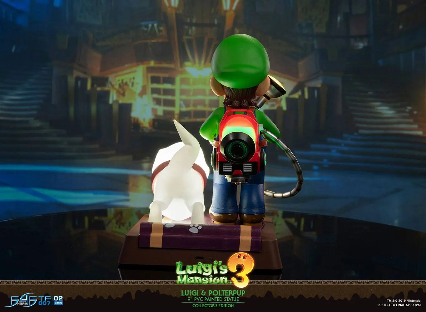 Luigi's Mansion 3 Statueta din PVC Luigi si Polterpup Colectia de Colectie 23 cm poza produsului