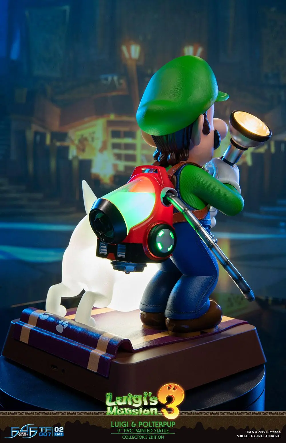 Luigi's Mansion 3 Statueta din PVC Luigi si Polterpup Colectia de Colectie 23 cm poza produsului