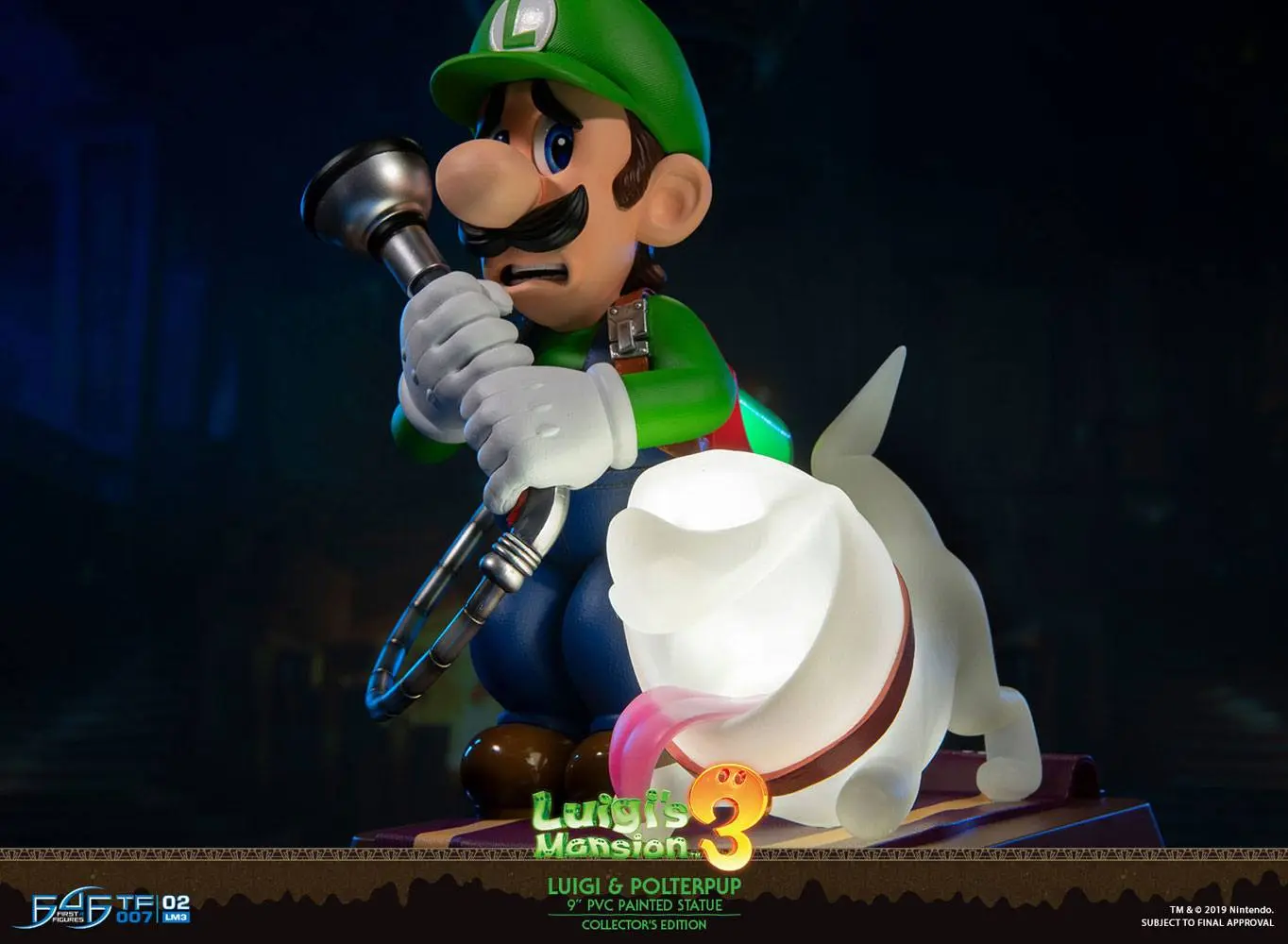 Luigi's Mansion 3 Statueta din PVC Luigi si Polterpup Colectia de Colectie 23 cm poza produsului