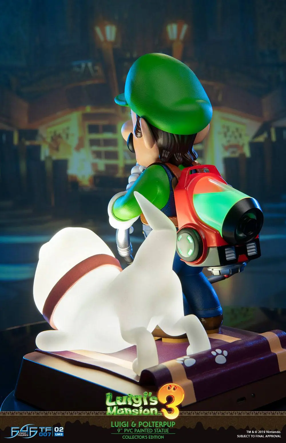 Luigi's Mansion 3 Statueta din PVC Luigi si Polterpup Colectia de Colectie 23 cm poza produsului