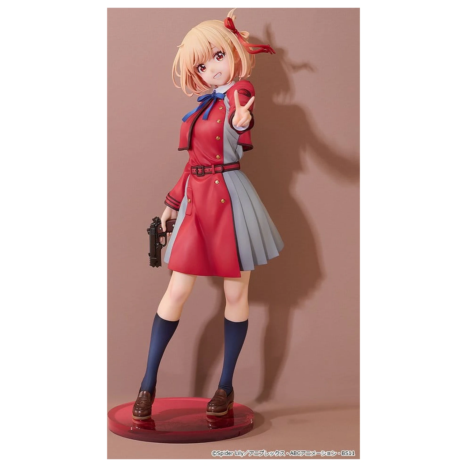 Figurină PVC Lycoris Recoil Chisato Nishikigi: Key Visual Ver. 27 cm poza produsului