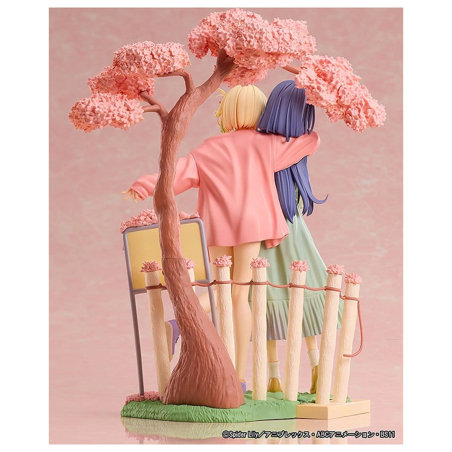 Lycoris Recoil PVC Figurine pachet de 2 Chisato Nishikigi & Takina Inoue Spring Ver. 25 cm poza produsului