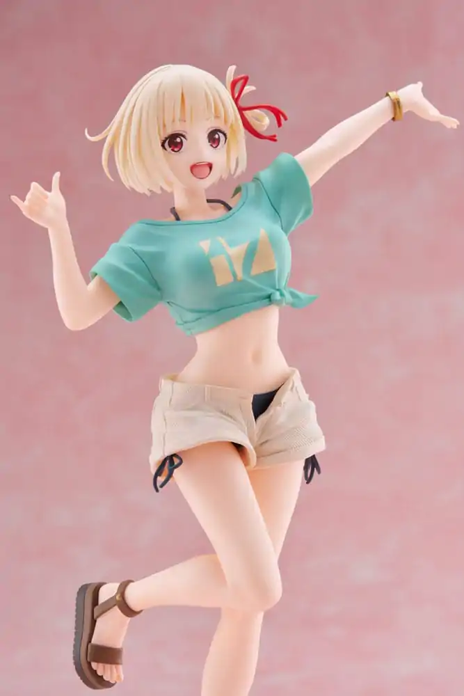 Statuie PVC Lycoris Recoil Coreful Chisato Nishikigi Hawaiian Ver. 18 cm poza produsului