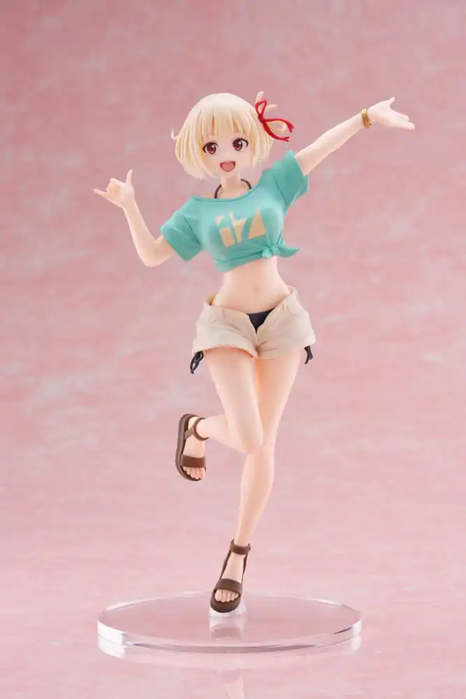 Statuie PVC Lycoris Recoil Coreful Chisato Nishikigi Hawaiian Ver. 18 cm poza produsului