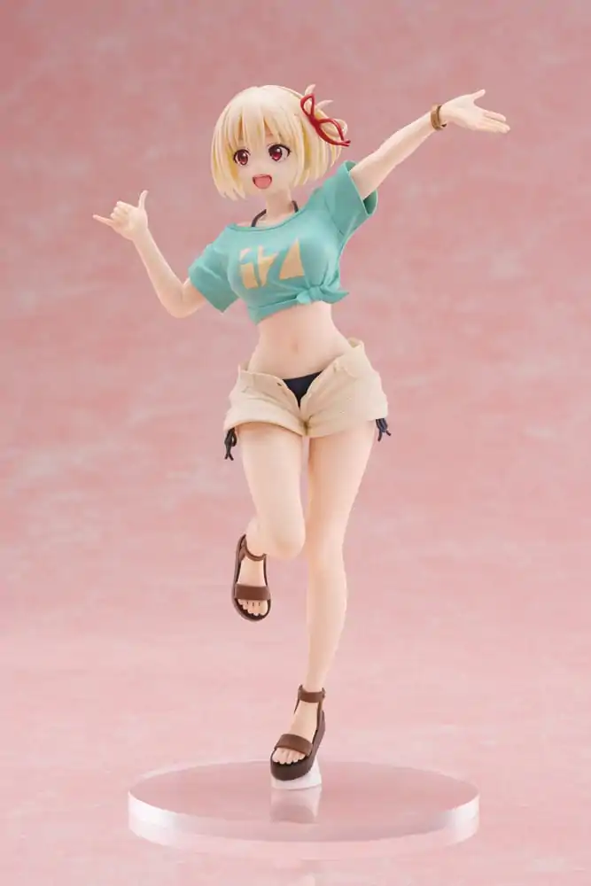 Statuie PVC Lycoris Recoil Coreful Chisato Nishikigi Hawaiian Ver. 18 cm poza produsului