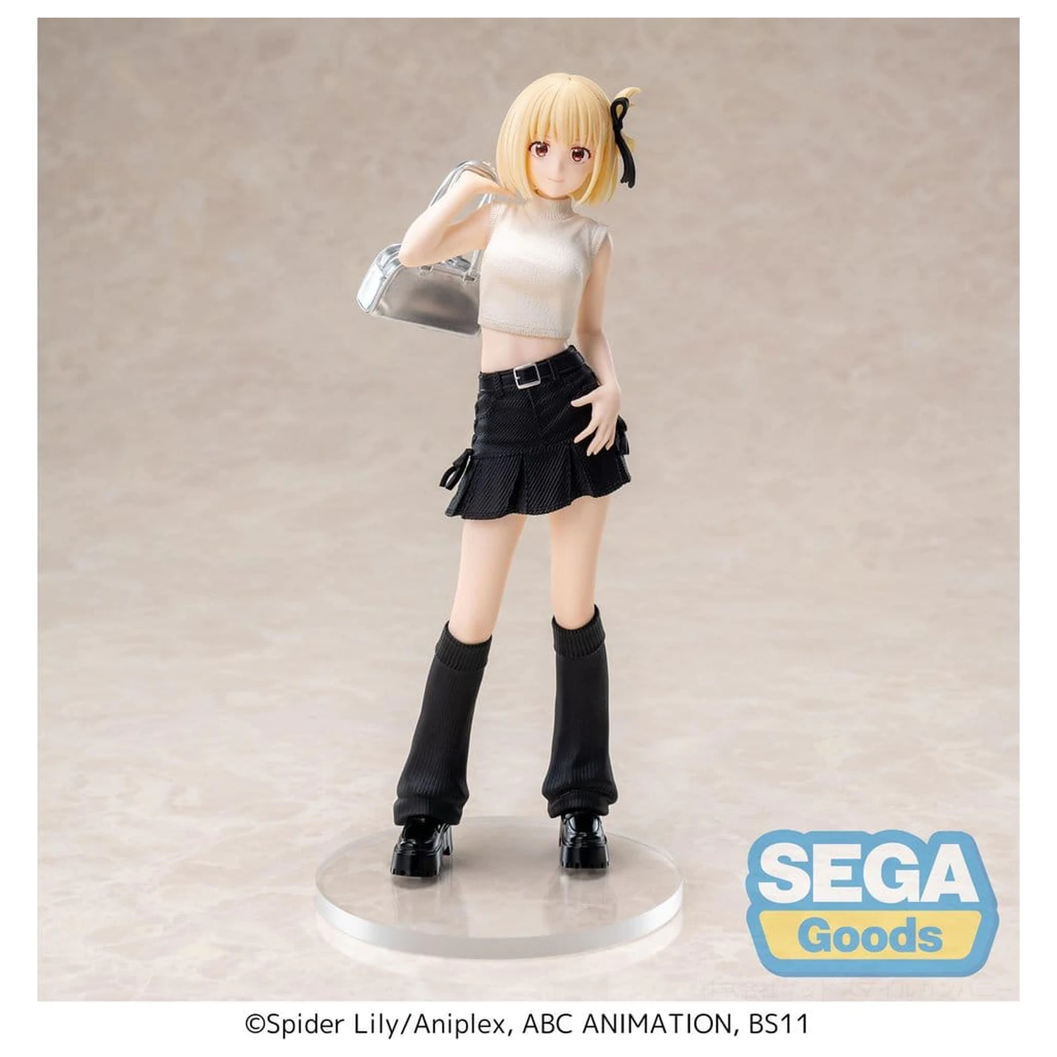 Lycoris Recoil High Premium Figura PVC Figura Chisato Nishikigi Street Snap 20 cm poza produsului