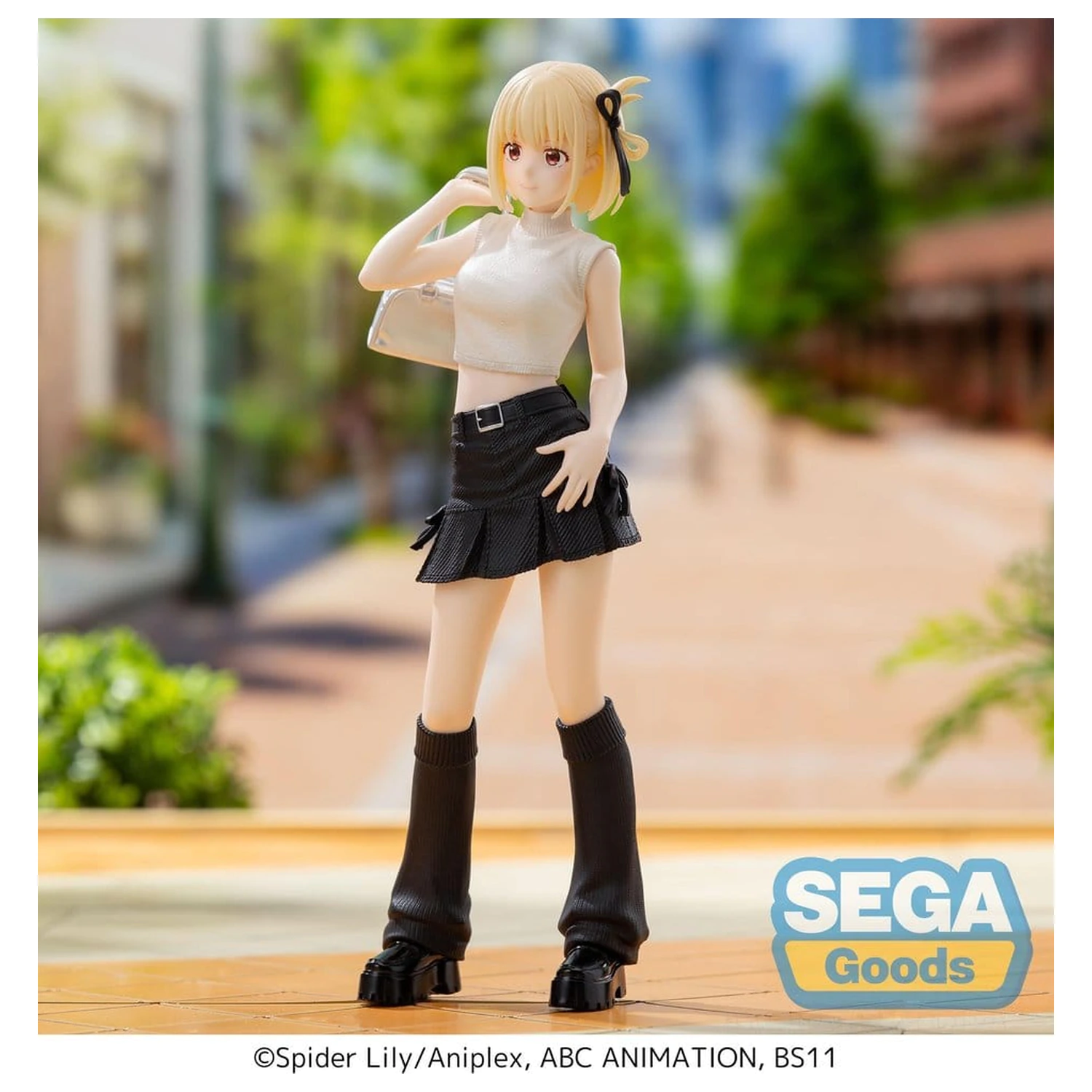 Lycoris Recoil High Premium Figura PVC Figura Chisato Nishikigi Street Snap 20 cm poza produsului