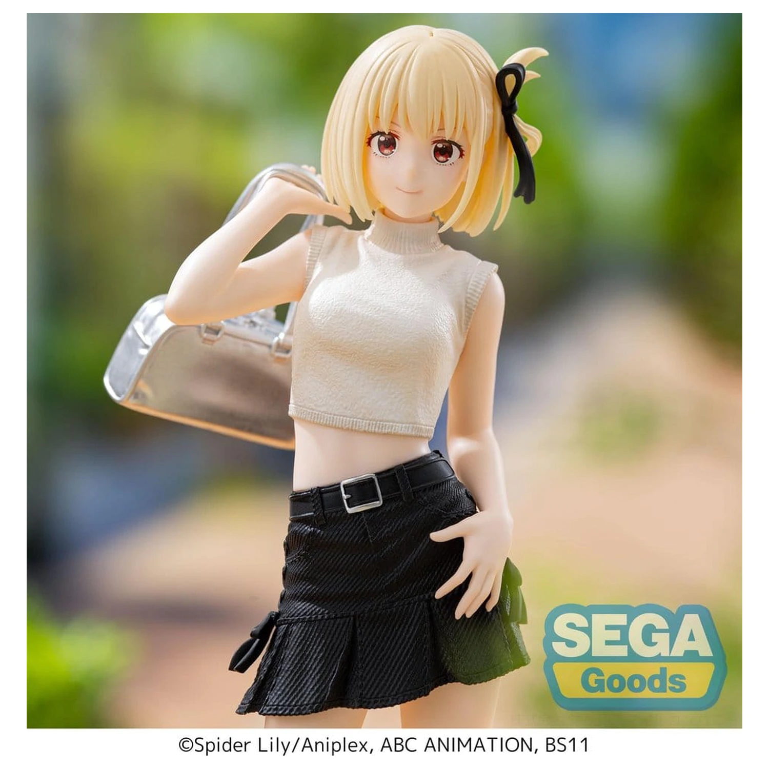 Lycoris Recoil High Premium Figura PVC Figura Chisato Nishikigi Street Snap 20 cm poza produsului