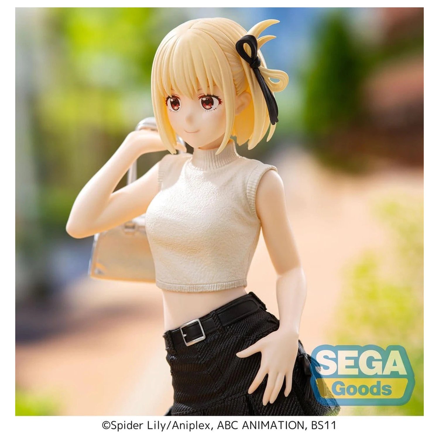 Lycoris Recoil High Premium Figura PVC Figura Chisato Nishikigi Street Snap 20 cm poza produsului