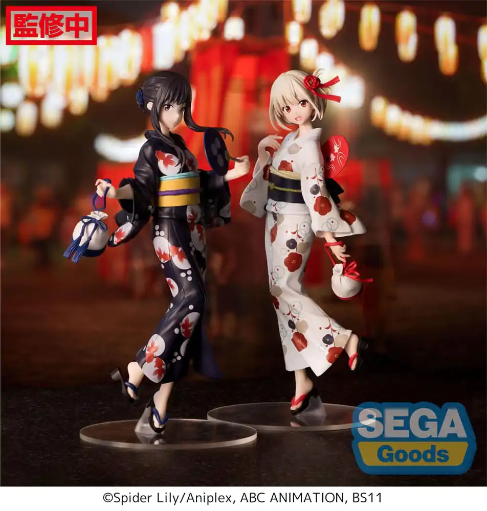 Lycoris Recoil Luminasta statuie PVC Takina Inoue Ieșind într-un yukata 19 cm poza produsului