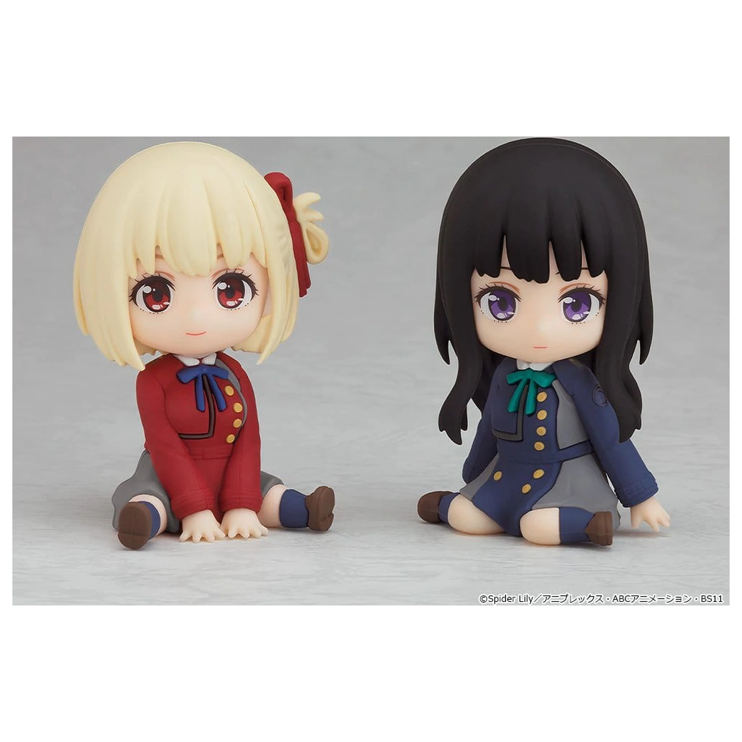 Lycoris Recoil Nendoroid Plus mascotă de cauciuc Chisato Nishikigi 7 cm poza produsului