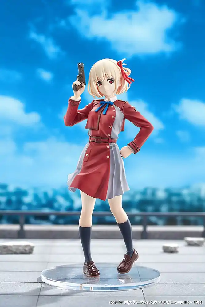 Lycoris Recoil Pop Up Parade Statuie PVC Chisato Nishikigi 18 cm poza produsului