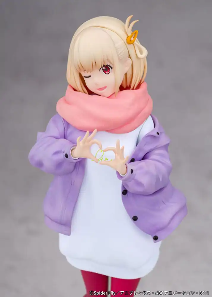 Statueta PVC Lycoris Recoil 1/7 Chisato Nishikigi Winter Ver. 23 cm poza produsului