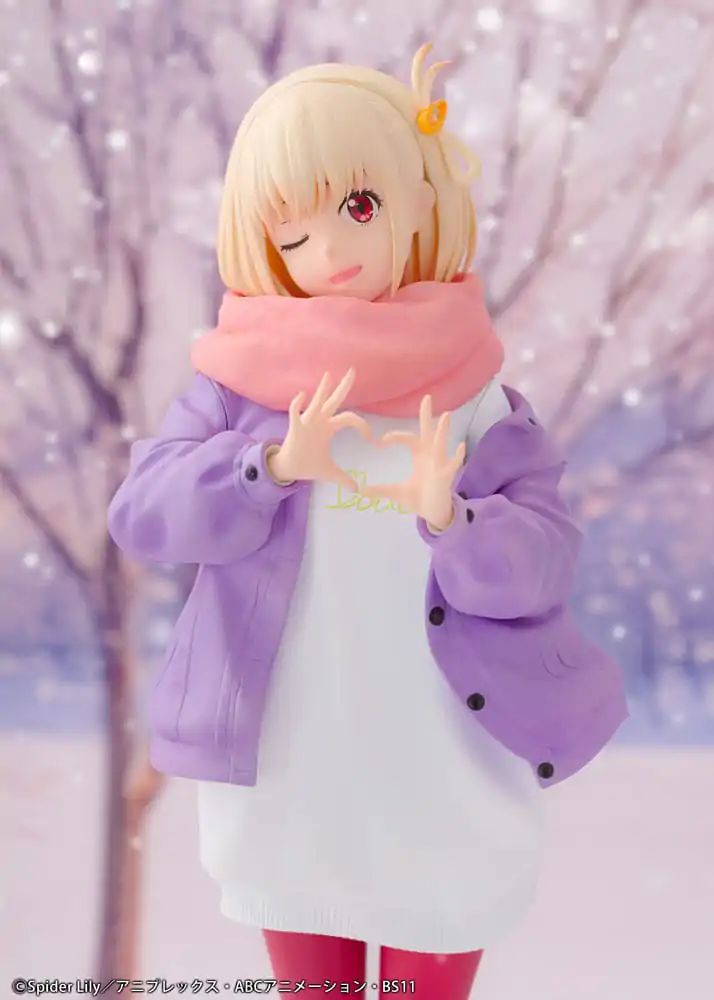 Statueta PVC Lycoris Recoil 1/7 Chisato Nishikigi Winter Ver. 23 cm poza produsului