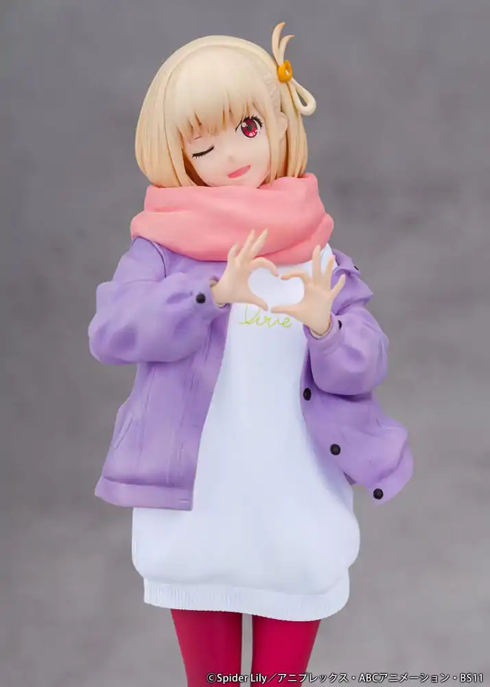 Statueta PVC Lycoris Recoil 1/7 Chisato Nishikigi Winter Ver. 23 cm poza produsului