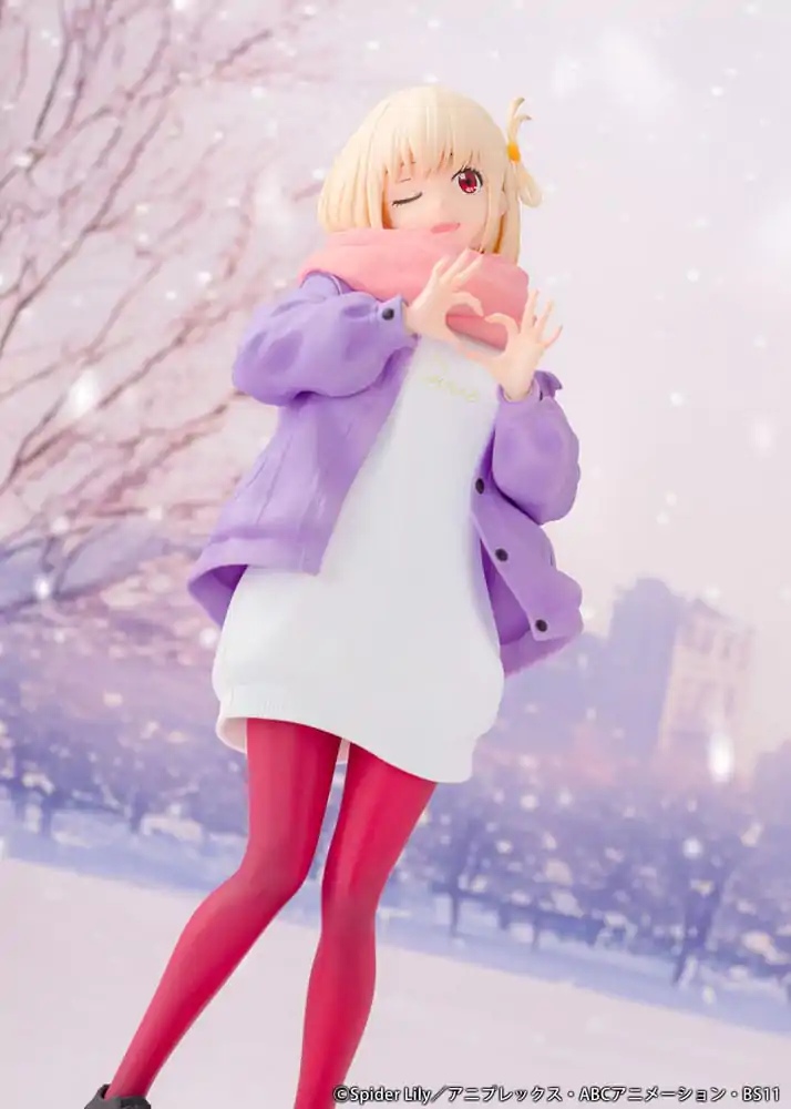 Statueta PVC Lycoris Recoil 1/7 Chisato Nishikigi Winter Ver. 23 cm poza produsului