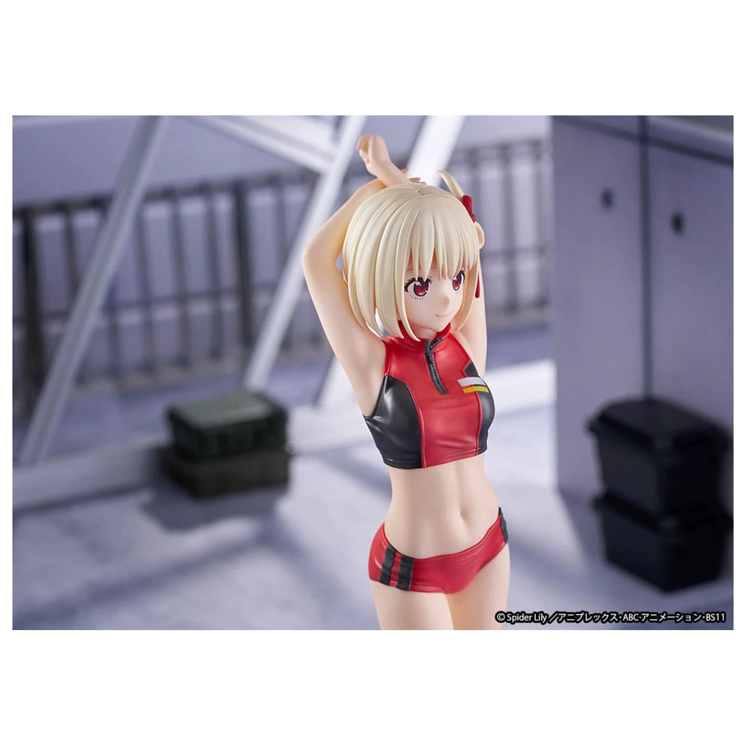 Lycoris Recoil Statuie PVC 1/7 Chisato Nishikigi Traning wear Ver. 24 cm poza produsului