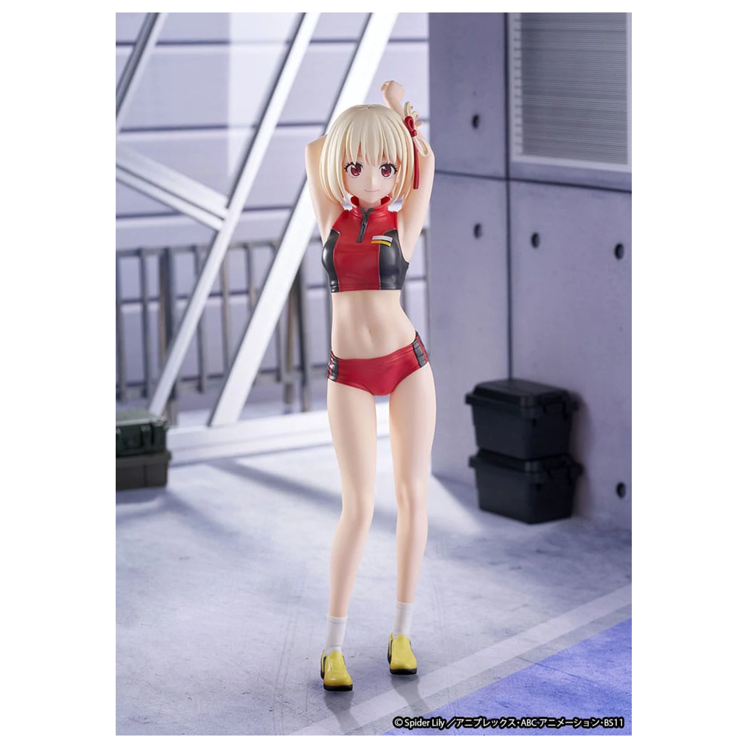 Lycoris Recoil Statuie PVC 1/7 Chisato Nishikigi Traning wear Ver. 24 cm poza produsului