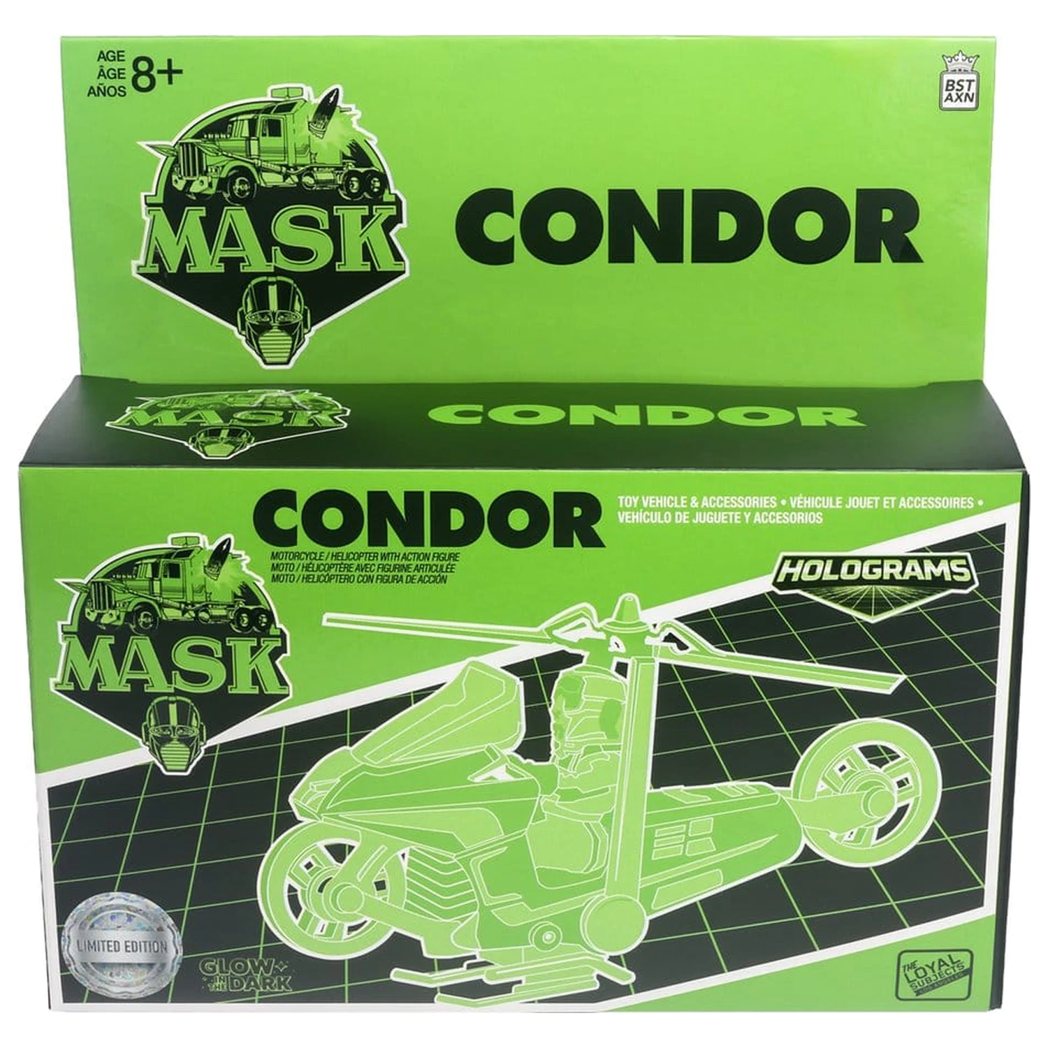 M.A.S.K. Vehicle Condor Hologram Variant (Glow in the Dark) poza produsului