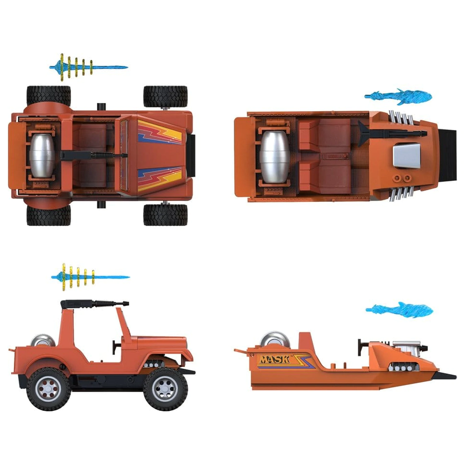 M.A.S.K. Valul 2 vehicul Gator poza produsului