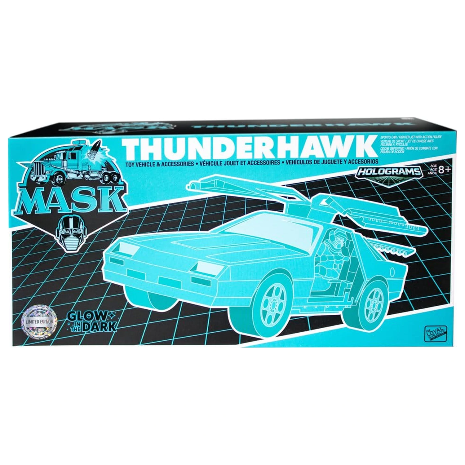 M.A.S.K. Vehicle Thunderhawk Hologram Variant (Glow in the Dark) poza produsului
