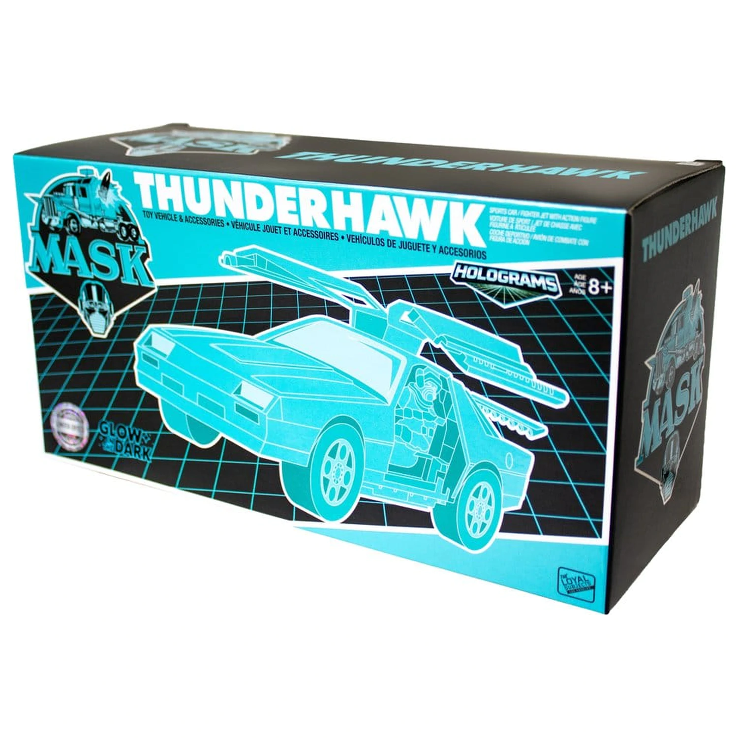 M.A.S.K. Vehicle Thunderhawk Hologram Variant (Glow in the Dark) poza produsului