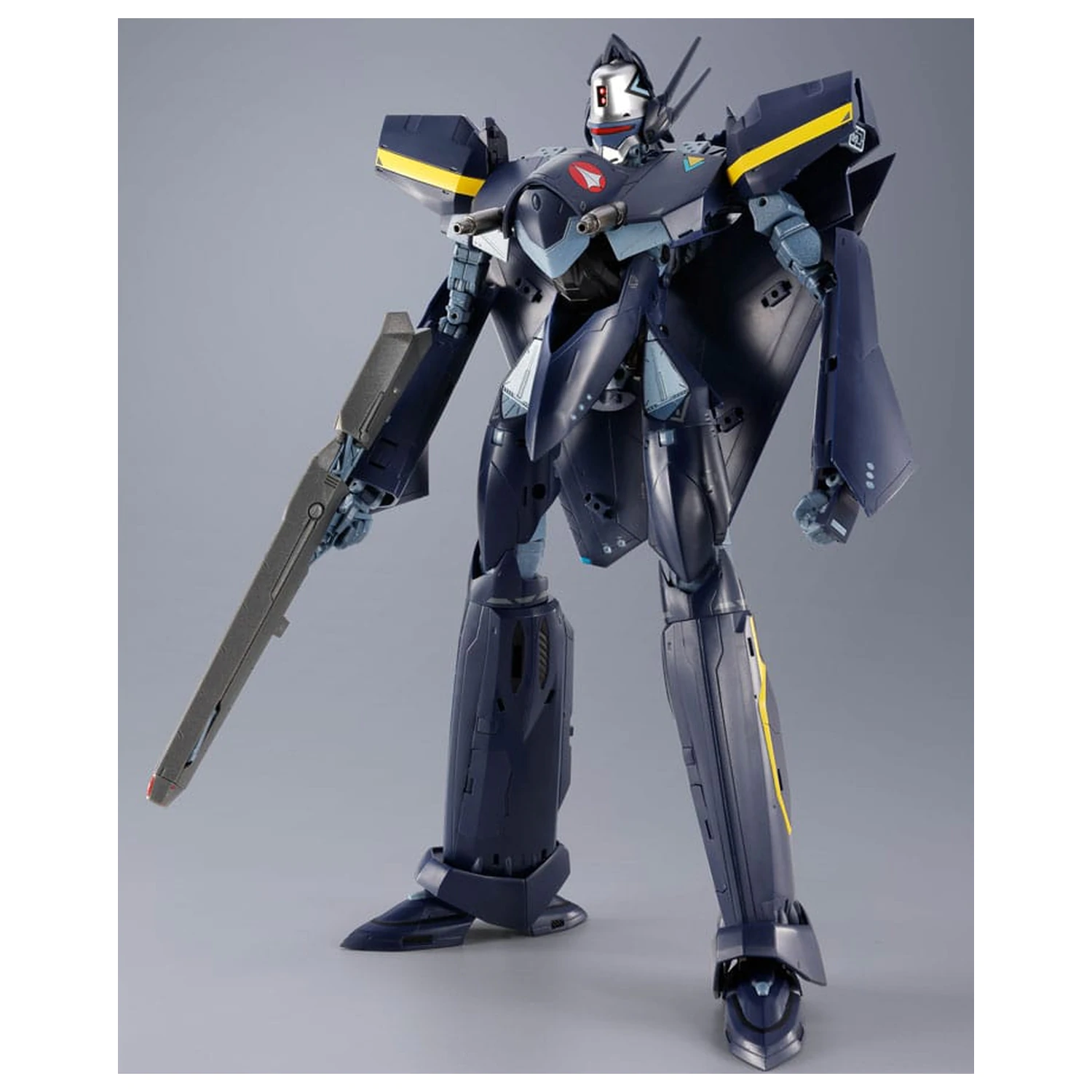 Macross 7 DX Chogokin figurina de actiune VF-17S Nightmare Stealthvalkyrie (Gamlin Kizaki use) 25 cm poza produsului