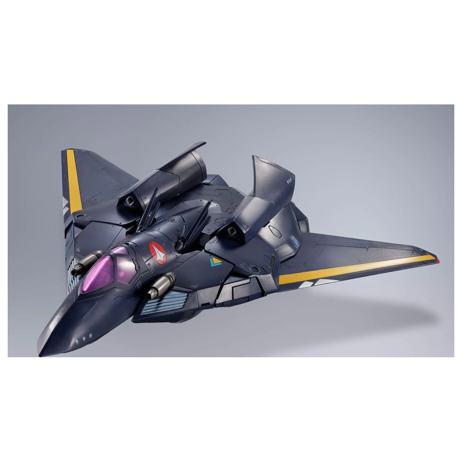 Macross 7 DX Chogokin figurina de actiune VF-17S Nightmare Stealthvalkyrie (Gamlin Kizaki use) 25 cm poza produsului